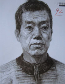 2014年四川美术学院造型类素描优秀试卷37