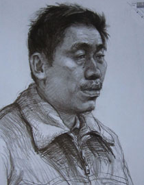 2014年四川美术学院造型类素描优秀试卷41