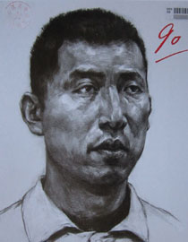 2014年四川美术学院造型类素描优秀试卷45