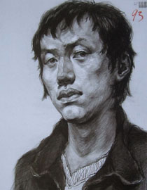 2014年四川美术学院造型类素描优秀试卷46