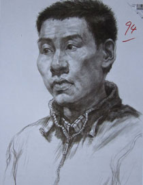 2014年四川美术学院造型类素描优秀试卷53