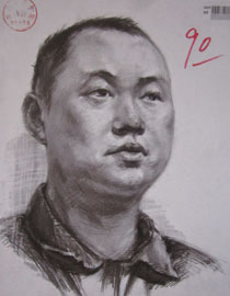 2016年四川美术学院造型素描高分试卷49