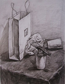 2016年西安美术学院素描优秀试卷87