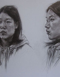 2017年中国美术学院素描优秀试卷47