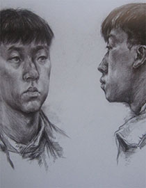 2017年中国美术学院素描优秀试卷50