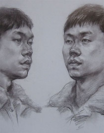 2017年中国美术学院素描优秀试卷85