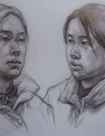 2017年中国美术学院素描优秀试卷30