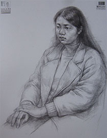 2017年中国美术学院素描优秀试卷40