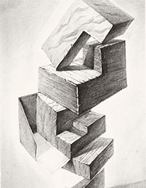 北京博艺画室建筑作品展示3