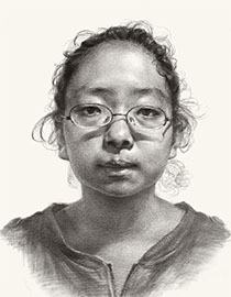 北京博艺画室素描人像1